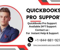 QuickBooks Pro Support (+1-844-881-9274) - 1