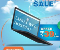 Cheap and Affordable Linux Shared Web Hosting Starts at Rs.39/mo.