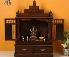 Celebrate Diwali with Beautiful Wooden Temples for Your Home!