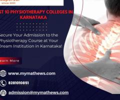 Best 10 Physiotherapy Colleges in Karnataka