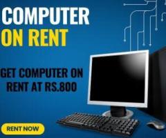 computer on rent at Rs. 800 only in mumbai