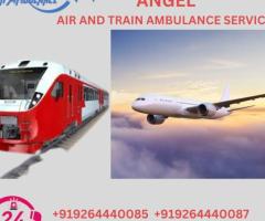 Angel Air and Train Ambulance Service in Bangalore Offers Bed to Bed Patients Transfer