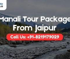 Manali Tour Package From Jaipur