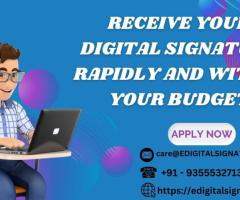 Receive Your Digital Signature Rapidly and Within Your Budget