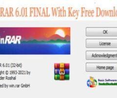 WinRAR 6.01 FINAL With Key Free Download - 1