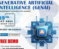 Generative AI (GEN AI) Online Training Free Demo - 1