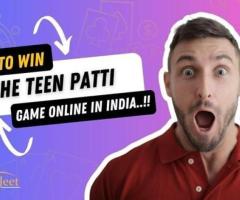 How to win the teen patti game online in India