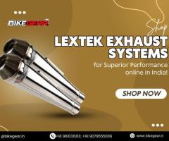 Shop Lextek Exhaust Systems for Superior Performance online in India!