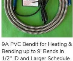 Easiest tool for bending PVC Pipe