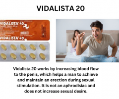 "Revitalize Your Sexual Health with Vidalista 20: The Ultimate Solution for Erectile Dysfunction" - 1