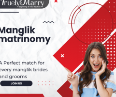 Manglik matrimonials - Hope to manglik brides and grooms.
