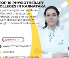 Top 10 Physiotherapy Colleges in Karnataka