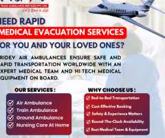 A Great Tridev Air Ambulance Service in Delhi Is for Medical Service