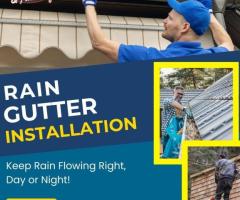 Reliable Rain Gutter Installation in San Antonio