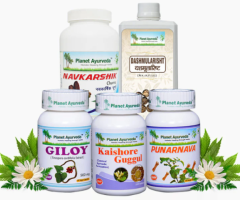 Ayurvedic Treatment For Uric Acid Or Gout - Gout Care Pack By Planet Ayurveda