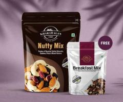 Nutty Mix 500gms+ 50gm Breakfast Mix