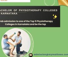 Bachelor of Physiotherapy Colleges in Karnataka