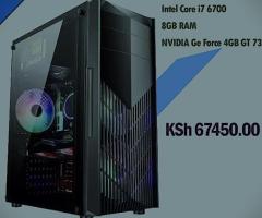 Custom tower core i7 PC with 3 free games