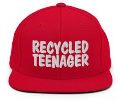 Recycled Teenager Hat
