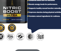 Nitric Boost Ultra: Unleash Your Full Potential