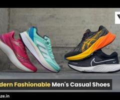 Modern Fashionable Men's Casual Shoes: Style Meets Comfort