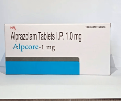 Order Alpcore Alprazolam 1mg Tablets in the UK with Fast and Reliable Delivery