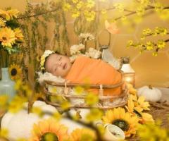 2 Month Baby Photoshoot is Perfect for Growing Personalities