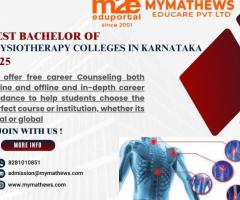 Top Bachelor of Physiotherapy Colleges in Karnataka