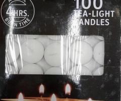 Tealight Candles 4 hours-AARYAH DECOR