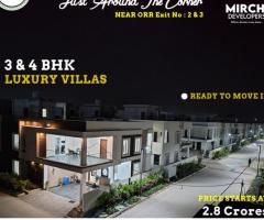 Venice city -Villas in Kollur | Hyderabad