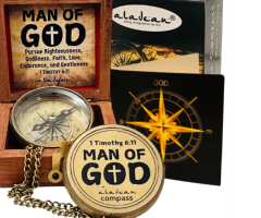 Discover the Man of God Compass: An Inspirational Gift for Him!