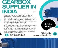 WPA WORM GEARBOX SUPPLIER IN INDIA