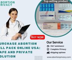 Purchase Abortion Pill Pack Online USA: Safe And Private Solution