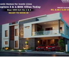 Villas in Kollur | Gated Community Villas at Reduced Prices!