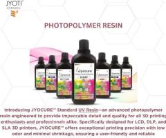 Introducing JYOCURE™ Standard UV Resin