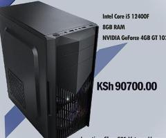 Custom tower core i5 12th gen PC with 3 free games