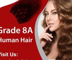 Buy Grade 8A Human Hair Online - Human Raw Hair Extension