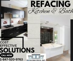 Reliable Kitchen and Bathroom Refacing Services in Chicago