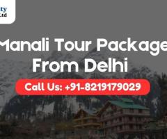 Manali Tour Package From Delhi