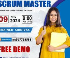 Online FREE DEMO On Scrum Master