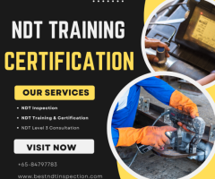 NDT Training and Certification Courses in Singapore| Best NDT Inspection