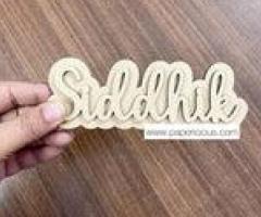 Personalized Name Cutout Kits – Perfect for DIY Return Gifts!