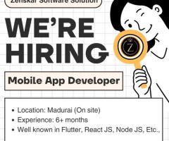 Dream Job Alert! Mobile App Developer Position Open