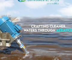 Aerators for wastewater treatment