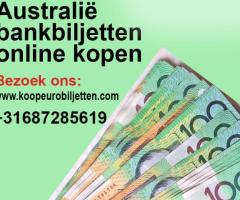 Australië bankbiljetten online kopen in Nederland