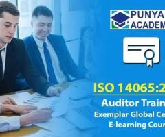 ISO 14065 Certified Auditor Training Course