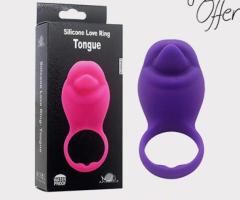 Buy Penis Ring Silicone Tongue Cockring Call 9836794089