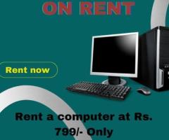 Computer on rent in mumbai ar Rs. 999 only