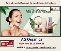 Seven Essential Personal Care and Cosmetic Products