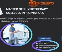 Master of Physiotherapy Colleges in Karnataka